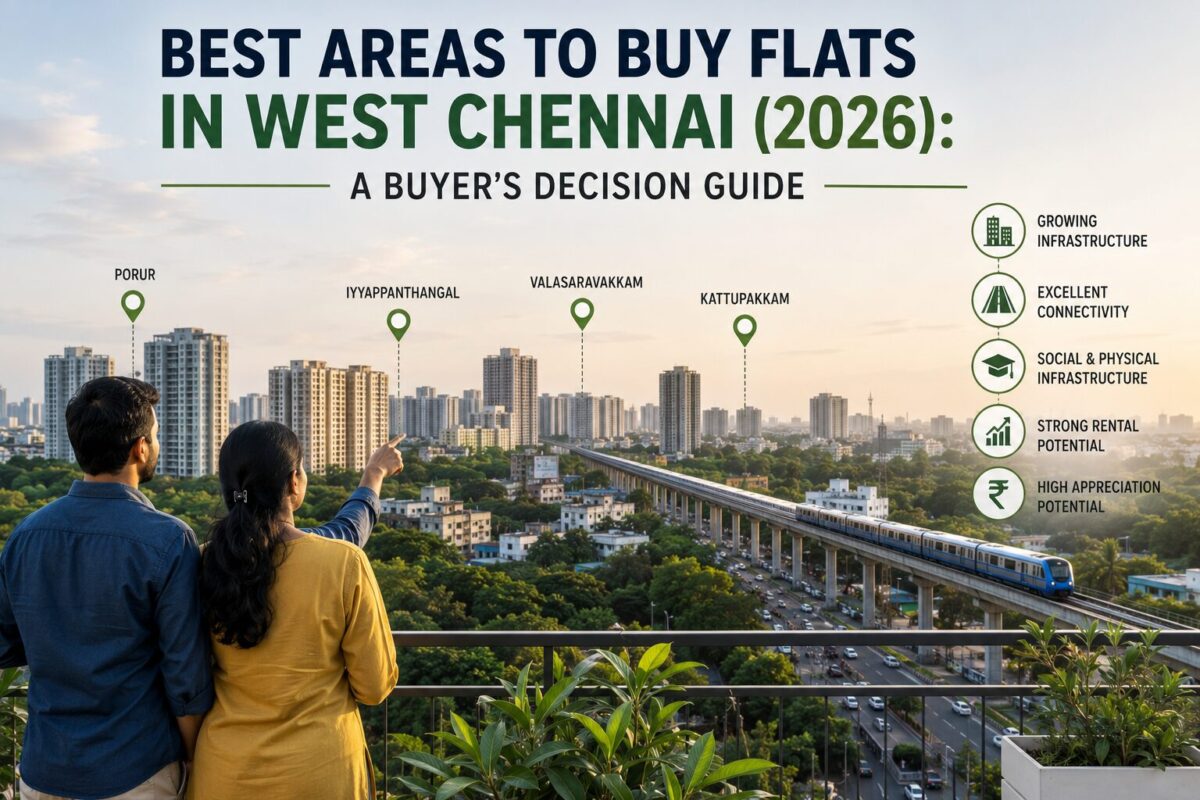 Best Areas to Buy Flats in West Chennai - Royal civil tech, Best builder in chennai