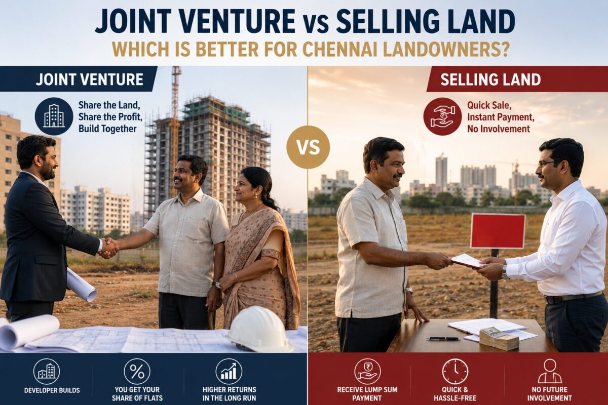 Joint Venture vs Selling Land