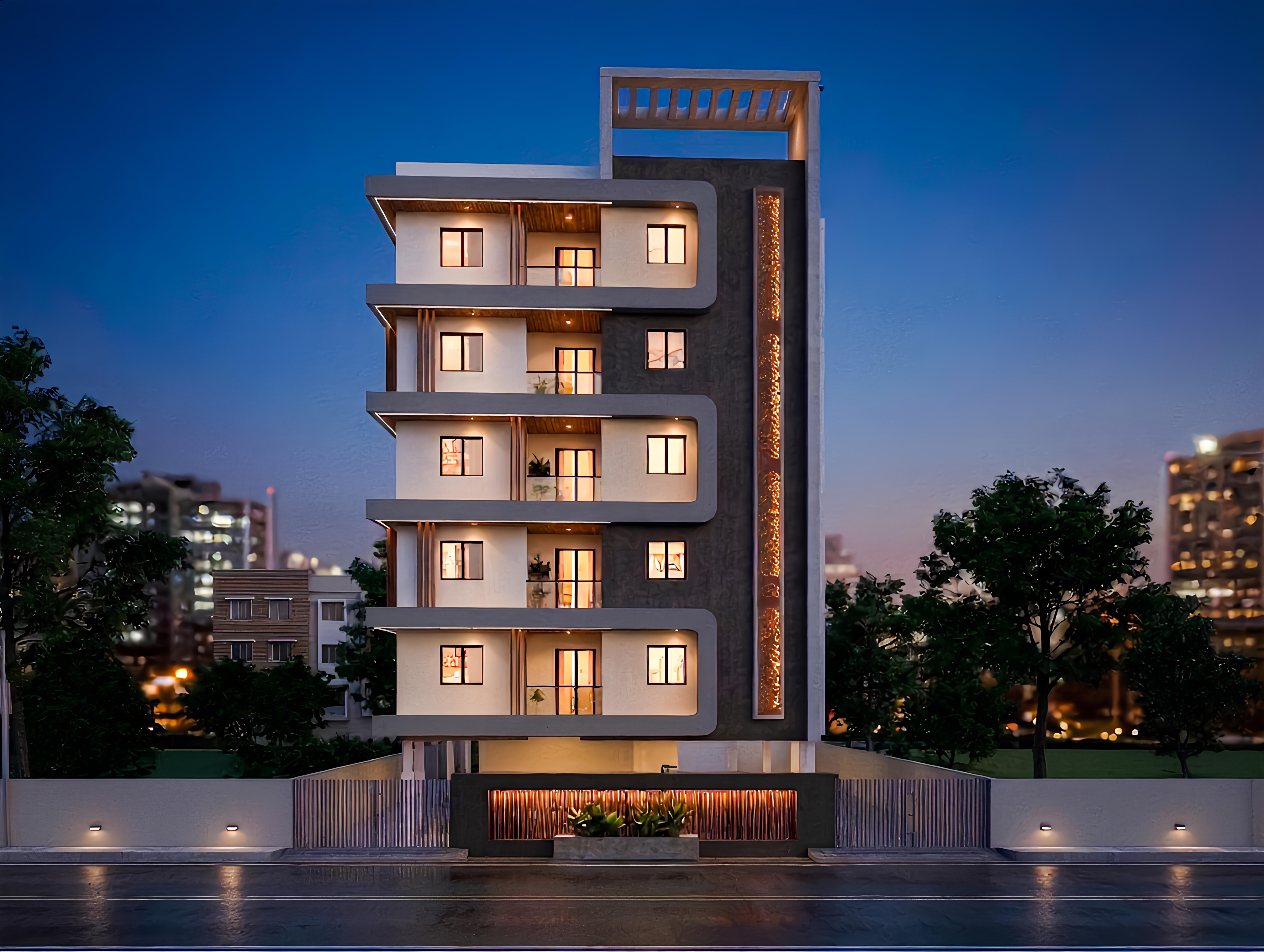 Royal Vihaan Building Elevation