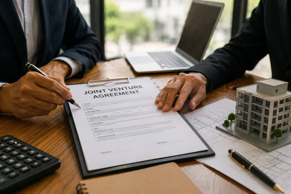 Joint Venture Agreement for Construction of Flats in Chennai - Royal civil tech, JV specialist in chennai